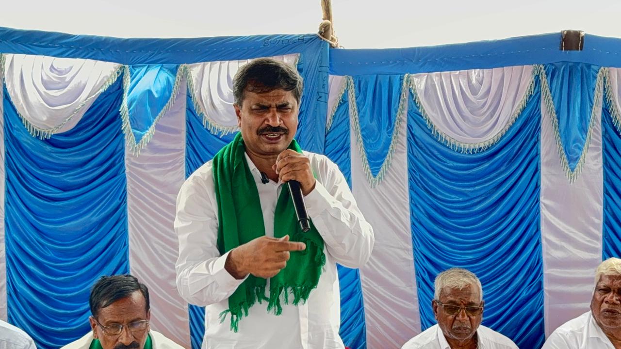 Hanur Constituency: Irrigation projects development thinker MLA M.R. Manjunath