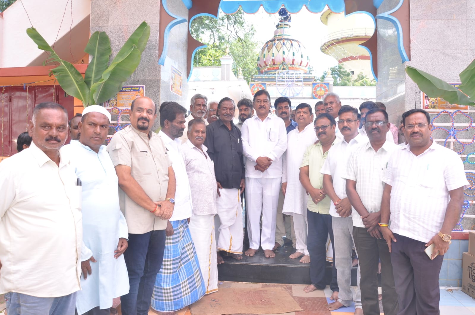 Bastipura Shaneswara Temple in Kollegala was built by A.R. Visit Krishnamurti