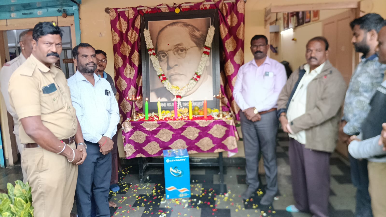 Kollegala K.S.R. At TC Depot, Dr. B.R. Ambedkar Parinirvan Day