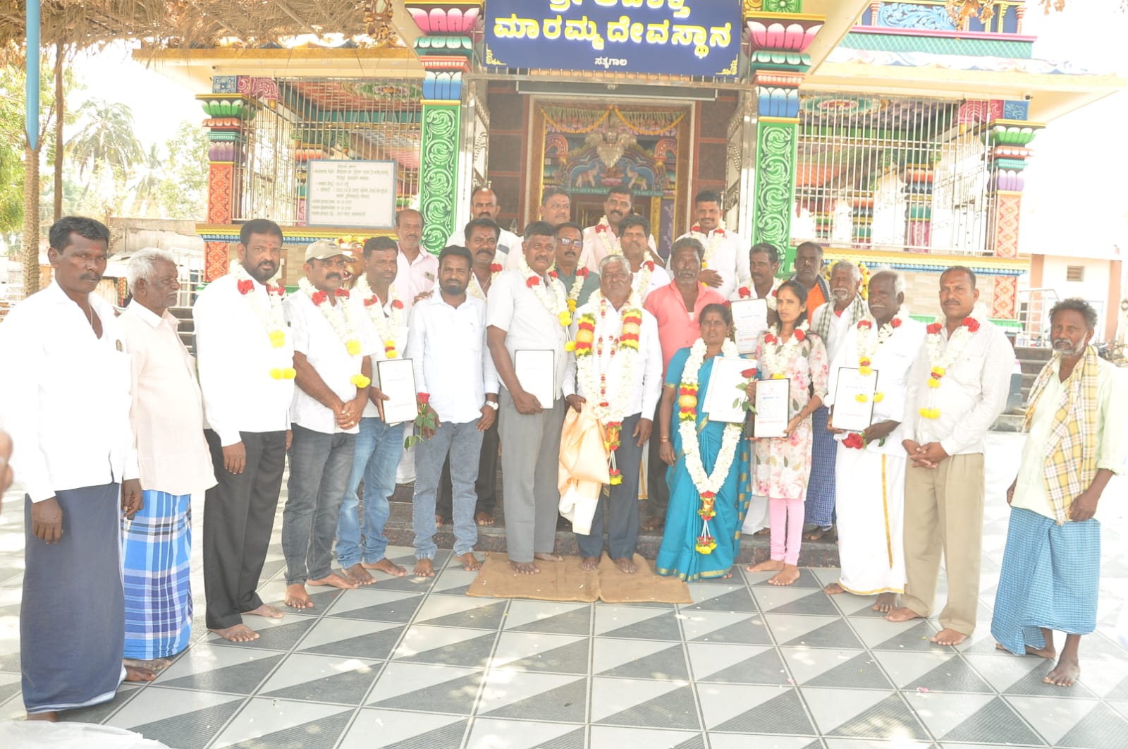 Rajagopal was elected as the President of Kollegala-Sattegala Farmers Co-operative Society
